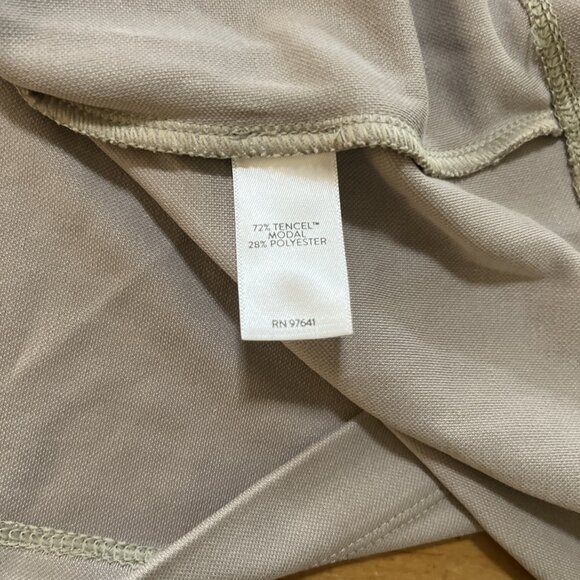 J Jill Womens 4X Top Sand Washed Dolman Sleeve Tan Blouse Tunic Top Lagenlook - Picture 9 of 10